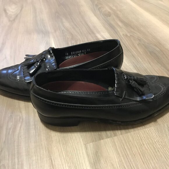 Florsheim Mens Black Dress Shoes Size 10 - Picture 2 of 8